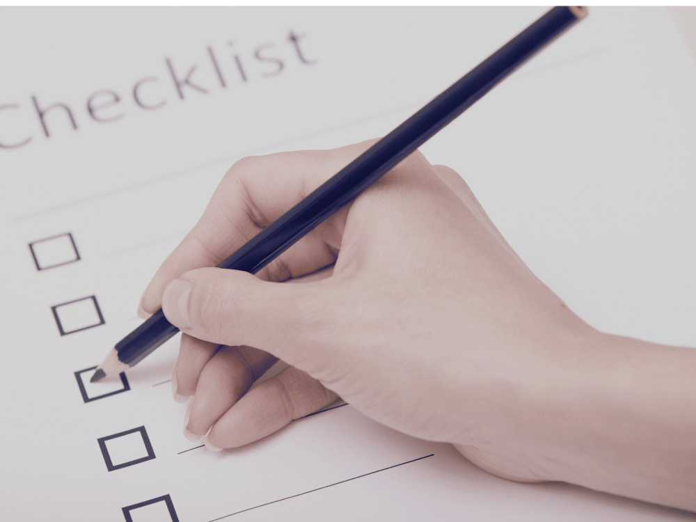 Checklist para rotina materna