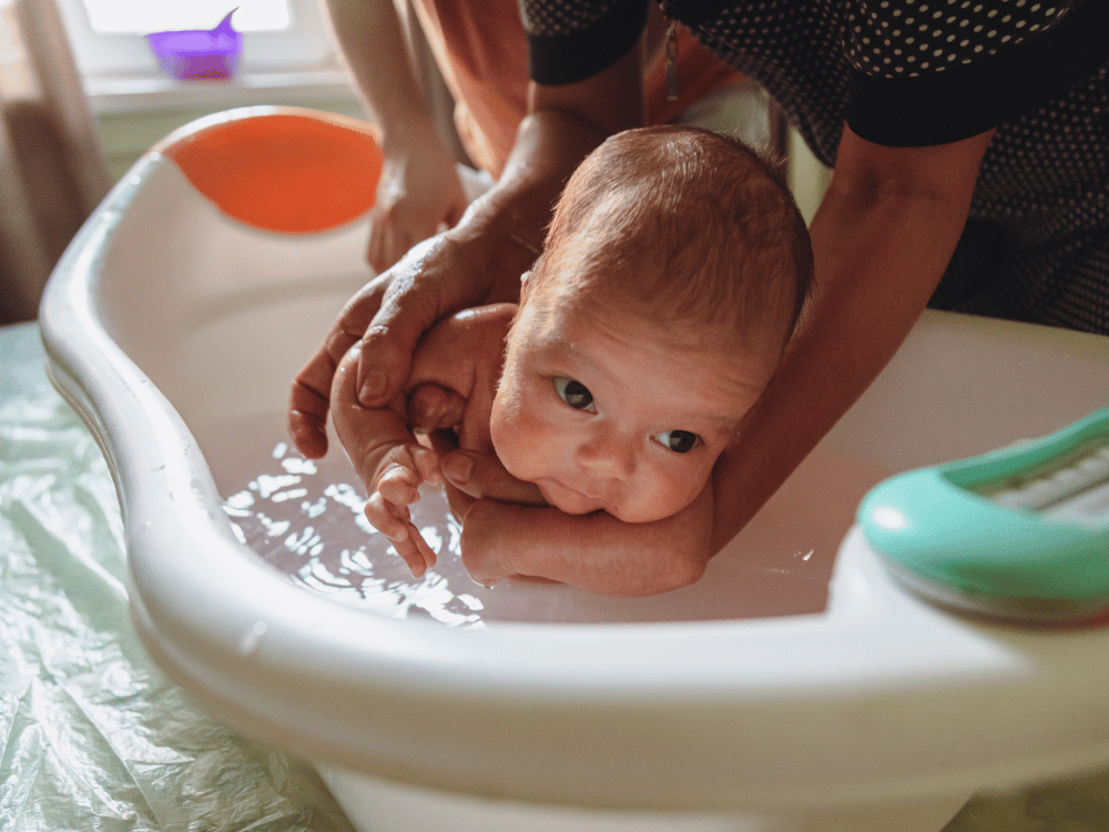 Banho do recém- nascido: 10 erros que você deve evitar