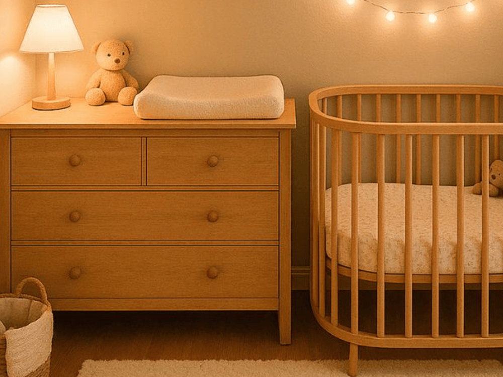 Quarto de bebê que nunca sai de moda. Móveis funcionais para o quarto do bebê 
