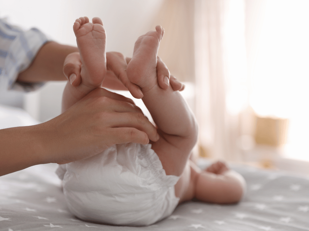 higiene da genitalia do bebe