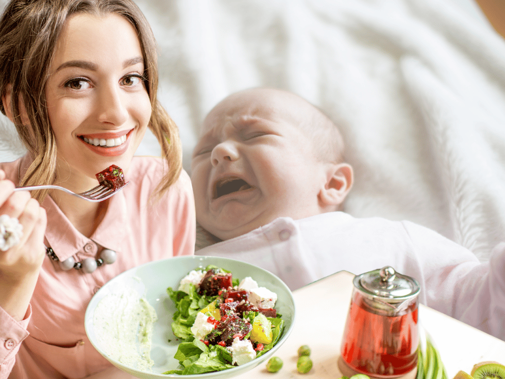 Influência da alimentação materna sobre a cólica do bebê: o que realmente faz diferença?