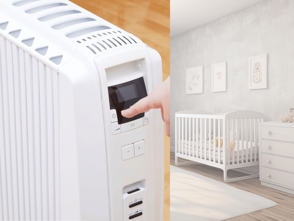 Aquecedor no Quarto do Bebê: Como Usar com Segurança no Inverno
